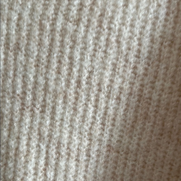 Style & Co Cream Cowl Neck Sweater with Textured Knit - Picture 5 of 5